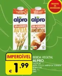 Meu Super Bebida vegetal alpro promoção