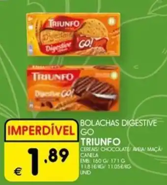Meu Super Bolachas digestive go triunfo promoção