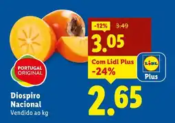 Lidl Diospiro Nacional promoção