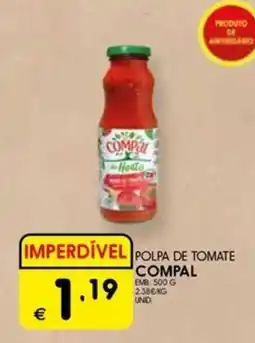 Meu Super Polpa de tomate compal promoção