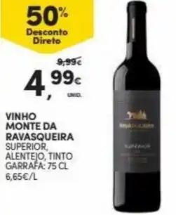 Continente Vinho Monte da Ravasqueira 75cl promoção