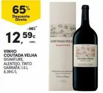 Continente Vinho Coutada Velha 1.5L promoção