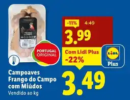 Lidl Campoaves Frango do Campo com Miúdos promoção