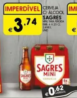 Meu Super Cerveja c/ alcool sagres promoção