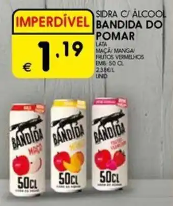 Meu Super Sidra c/ alcool bandida do pomar promoção