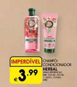 Meu Super Champo/ condicionador herbal promoção