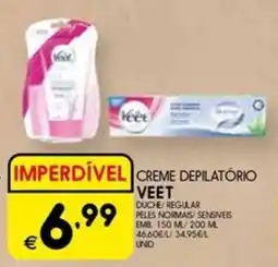 Meu Super Creme depilatorio veet promoção