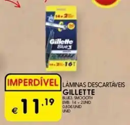 Meu Super Laminas descartáveis gillette promoção