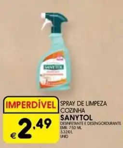 Meu Super Spray de limpeza cozinha sanytol promoção