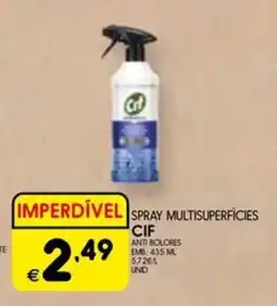 Meu Super Spray multisuperfícies cif promoção