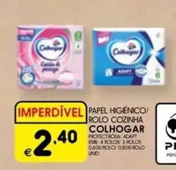 Meu Super Papel higiénico/ rolo cozinha colhogar promoção