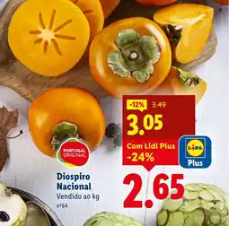 Lidl Diospiro Nacional promoção