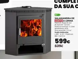 Casa Peixoto Salamandra de ccanto a lenha promoção