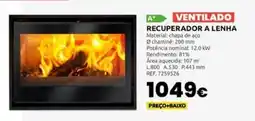 Casa Peixoto Vintelado Recuperador a lenha promoção