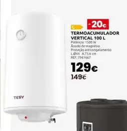Casa Peixoto Termoacumulador vertical promoção