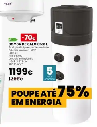 Casa Peixoto BOMBA DE CALOR promoção