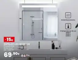 Casa Peixoto Espelho led promoção