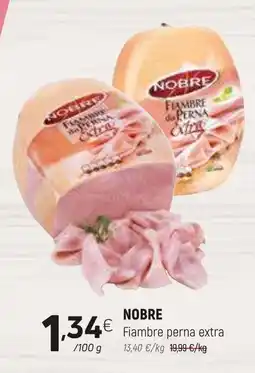 Coviran NOBRE Fiambre perna extra promoção