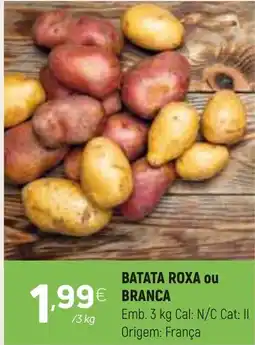 Coviran Batata roxa ou branca promoção