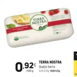 Coviran TERRA NOSTRA Queijo barra promoção