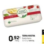 Coviran TERRA NOSTRA Queijo barra promoção