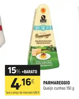 Coviran PARMAREGGIO Queijo cunhas promoção