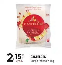 Coviran CASTELOES Queijo fatiado promoção
