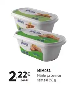 Coviran MIMOSA Manteiga com ou sem sal promoção
