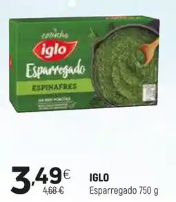 Coviran IGLO Esparregado promoção