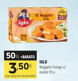 Coviran IGLO Nuggets frango c/ queijo promoção