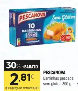 Coviran PESCANOVA Barrinhas pescada sem glúten promoção