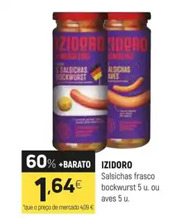 Coviran IZIDORO Salsichas frasco bockwurst promoção