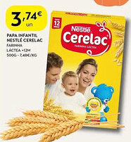 Spar Papa infantil nestlé cerelac promoção