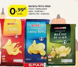 Spar Batata frita spar promoção