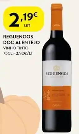 Spar Reguengos doc alentejo promoção