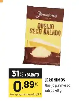 Coviran JERONIMOS Queijo parmesão ralado promoção