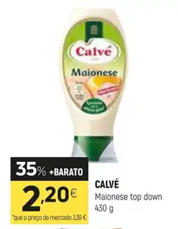 Coviran CALVÉ Maionese top down promoção