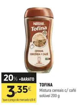 Coviran TOFINA Mistura cereais c/ café solúvel promoção