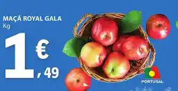 E.Leclerc Maçã royal gala promoção