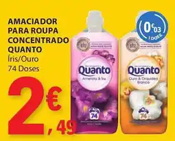 E.Leclerc Amaciador para roupa concentrado quanto promoção