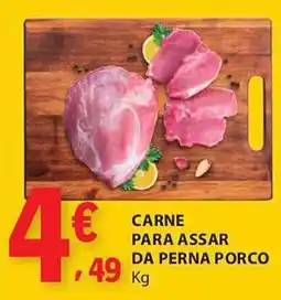 E.Leclerc Carne para assar da perna porco promoção