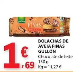 E.Leclerc Bolachas de aveia finas gullón promoção