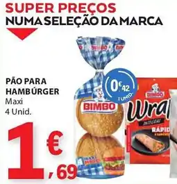 E.Leclerc Pão para hamburger promoção