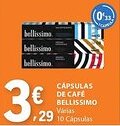 E.Leclerc Cápsulas de café bellissimo promoção