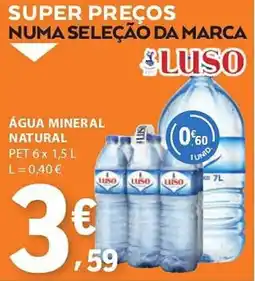 E.Leclerc Água mineral natural promoção