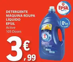 E.Leclerc Detergente máquina roupa líquido epsil promoção