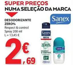 E.Leclerc Desodorizante zero% promoção
