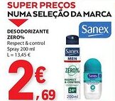E.Leclerc Desodorizante zero% promoção