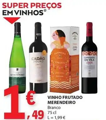 E.Leclerc Vinho frutado merendeiro promoção