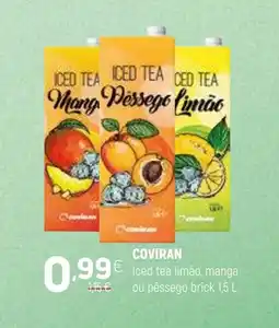 Coviran COVIRAN Iced tea limão, manga ou pêssego brick promoção